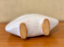 Load image into Gallery viewer, Modernist Japanese Ikebana vessel with small offset circular opening