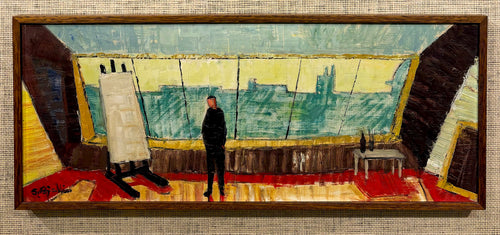 'I Konstnärsateljé' (In the Artist's Studio) by Stig Kjellin