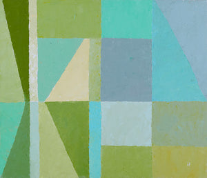 'Abstract in Green' by Ingegerd Torhamn
