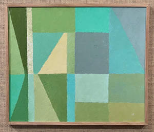 'Abstract in Green' by Ingegerd Torhamn