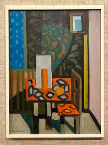 'Interior with Table and Chair' by Hans Kajtorp