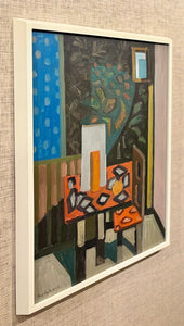 'Interior with Table and Chair' by Hans Kajtorp