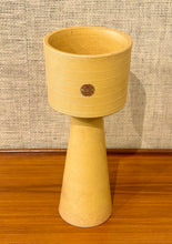 Load image into Gallery viewer, Japanese tall suiban pedestal Ikebana vessel