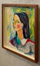 Load image into Gallery viewer, &#39;Portait of a Young Woman&#39; by Kerstin Lundberg-Stenman