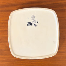 Load image into Gallery viewer, Blue Abstract faience dish by Kari Christensen for Royal Copenhagen