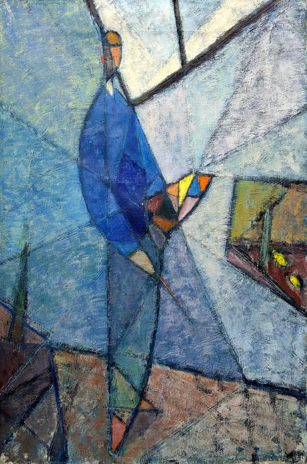 'Cubist Artist Portrait' by Karl Gunnar Svensson