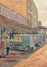 Load image into Gallery viewer, &#39;Klaratorget Market, Stockholm&#39; by Georg Lindström