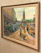 Load image into Gallery viewer, &#39;Klaratorget Market, Stockholm&#39; by Georg Lindström