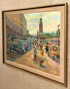 'Klaratorget Market, Stockholm' by Georg Lindström