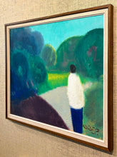 Load image into Gallery viewer, &#39;Figure Walking in Park&#39; by Knud Horup