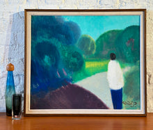 Load image into Gallery viewer, &#39;Figure Walking in Park&#39; by Knud Horup