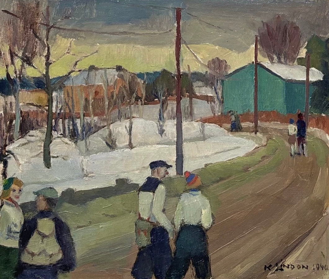 'Winter Walk' by Kurt Lindon