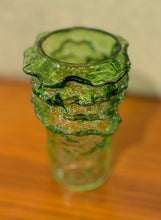 Load image into Gallery viewer, Large green glass vase by Kaj Blomqvist for Kumela Riihimäki, Finland