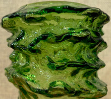 Load image into Gallery viewer, Large green glass vase by Kaj Blomqvist for Kumela Riihimäki, Finland