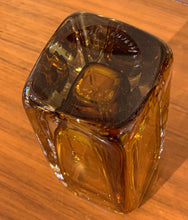 Load image into Gallery viewer, Sommerso glass block vase by Vicke Lindstrand for Kosta, Sweden