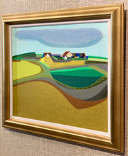 Load image into Gallery viewer, &#39;Field Landscape with Houses&#39; by Maria Wingren-Samourkas