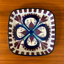 Load image into Gallery viewer, Abstract flower faience dish by Marianne Johansson for Royal Copenhagen