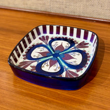 Load image into Gallery viewer, Abstract flower faience dish by Marianne Johansson for Royal Copenhagen