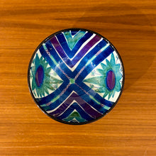 Load image into Gallery viewer, Abstract flower faience bowl by Marianne Johansson for Royal Copenhagen