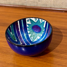 Load image into Gallery viewer, Abstract flower faience bowl by Marianne Johansson for Royal Copenhagen