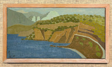 Load image into Gallery viewer, &#39;Coastal Scene at Cala Gonone, Sardinia&#39; by Marit Wahlström Schönbäck