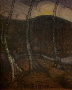 'Midnight Sun Landscape' by Maria Fröberg