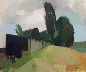 'Modernist Cabin in Landscape' by Jacques Zadig