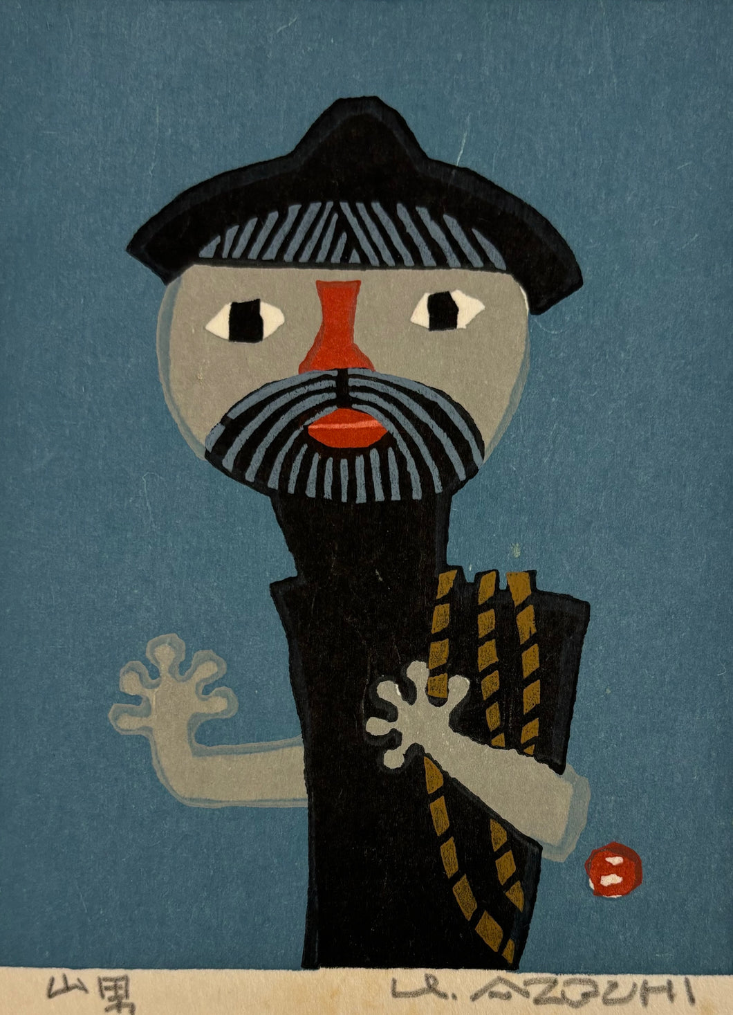 'Mountain Man' by Umetaro Azechi