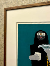 Load image into Gallery viewer, 'Mountaineer and Bird' (Mountaineer No. 5) by Umetaro Azechi