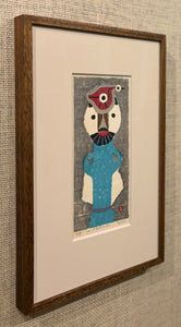 'Mountaineer with Red Bird' by Umetaro Azechi