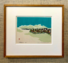 Load image into Gallery viewer, 'Shikoku no yama' (Mountains of Shikoku) by Umetaro Azechi