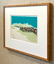 Load image into Gallery viewer, 'Shikoku no yama' (Mountains of Shikoku) by Umetaro Azechi