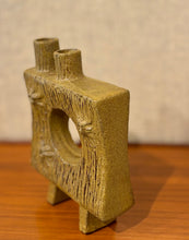 Load image into Gallery viewer, Japanese abstract square Ikebana vessel