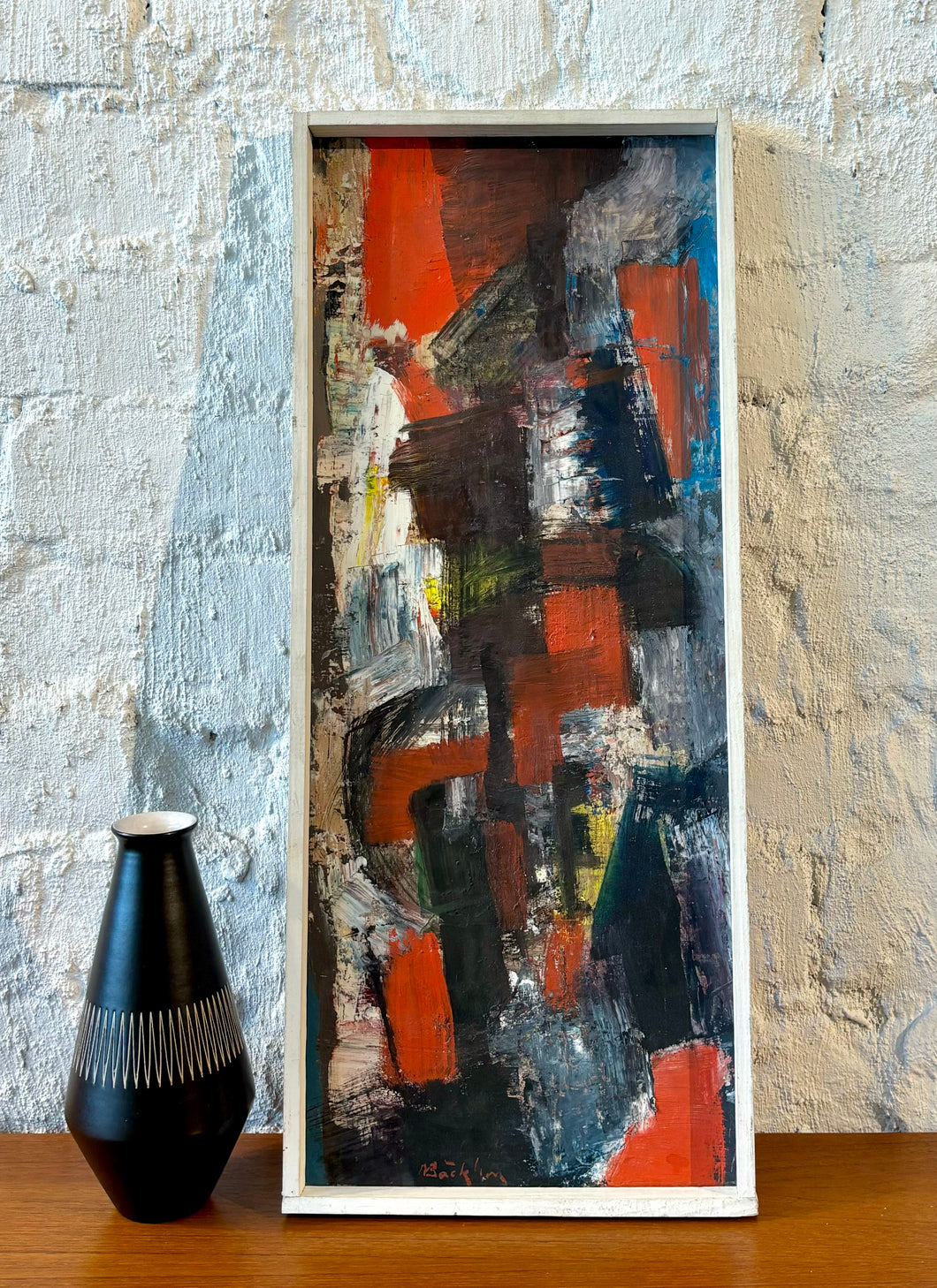 'Abstract Composition' by Nils Bäcklin