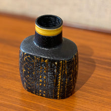 Load image into Gallery viewer, Baca vase with abstract pattern by Nils Thorsson for Aluminia Royal Copenhagen