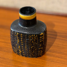 Load image into Gallery viewer, Baca vase with abstract pattern by Nils Thorsson for Aluminia Royal Copenhagen