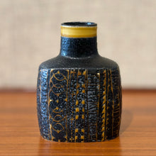 Load image into Gallery viewer, Baca vase with abstract pattern by Nils Thorsson for Aluminia Royal Copenhagen