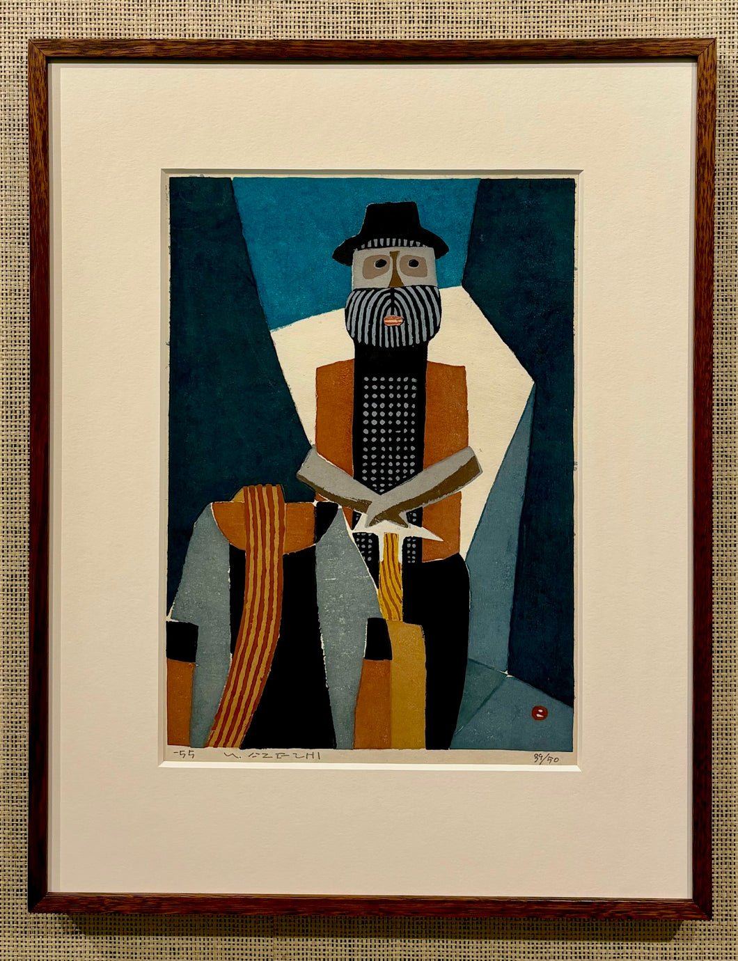 'Old Alpinist' by Umetaro Azechi