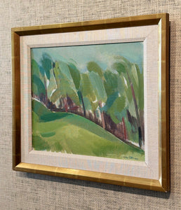 'Landscape with Trees on a Hill' by Olle Petterson