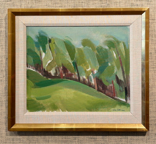 'Landscape with Trees on a Hill' by Olle Petterson
