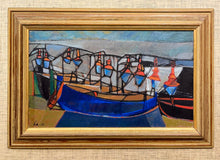 Load image into Gallery viewer, &#39;Fishing Boats - Collioure, France&#39; by Olof Ek