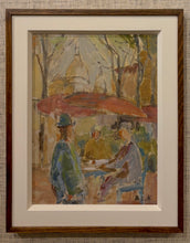 Load image into Gallery viewer, 'Paris Cafe Scene' by Børge L. Knudsen