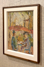 Load image into Gallery viewer, 'Paris Cafe Scene' by Børge L. Knudsen