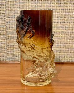 Petäjä glass vase by Kaj Blomqvist for Kumela Riihimäki, Finland