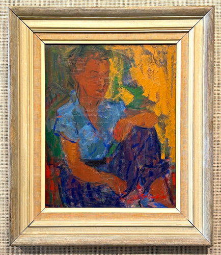 'Portrait of a Seated Woman' by Svän Grandin