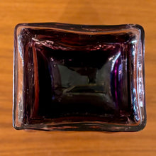 Load image into Gallery viewer, Purple glass vase by Henrik Koivula for Humppila, Finland