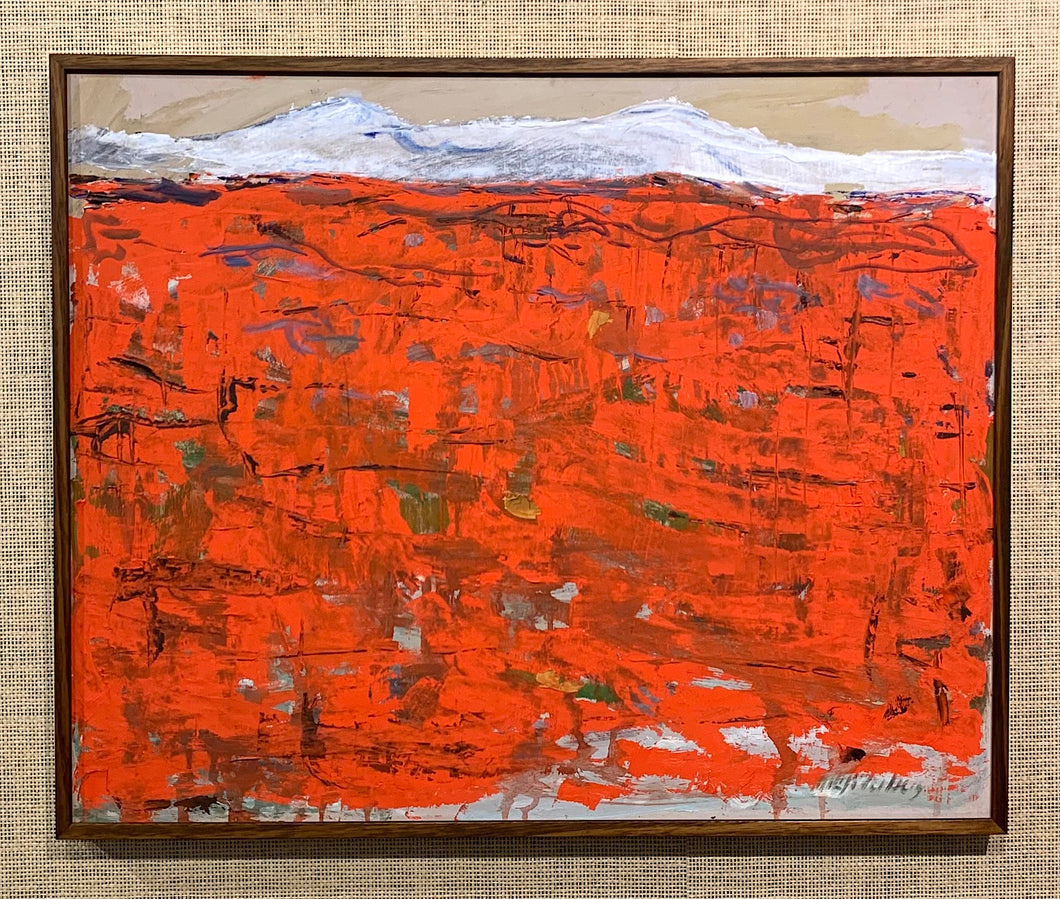 'Red Landscape' by Nils Söderberg