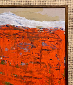 'Red Landscape' by Nils Söderberg