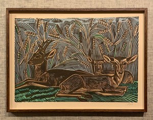'Resting Deer' by Axel Salto