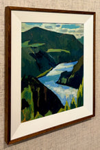 Load image into Gallery viewer, 'River Through Mountains' by Sven-Erik Wästerberg